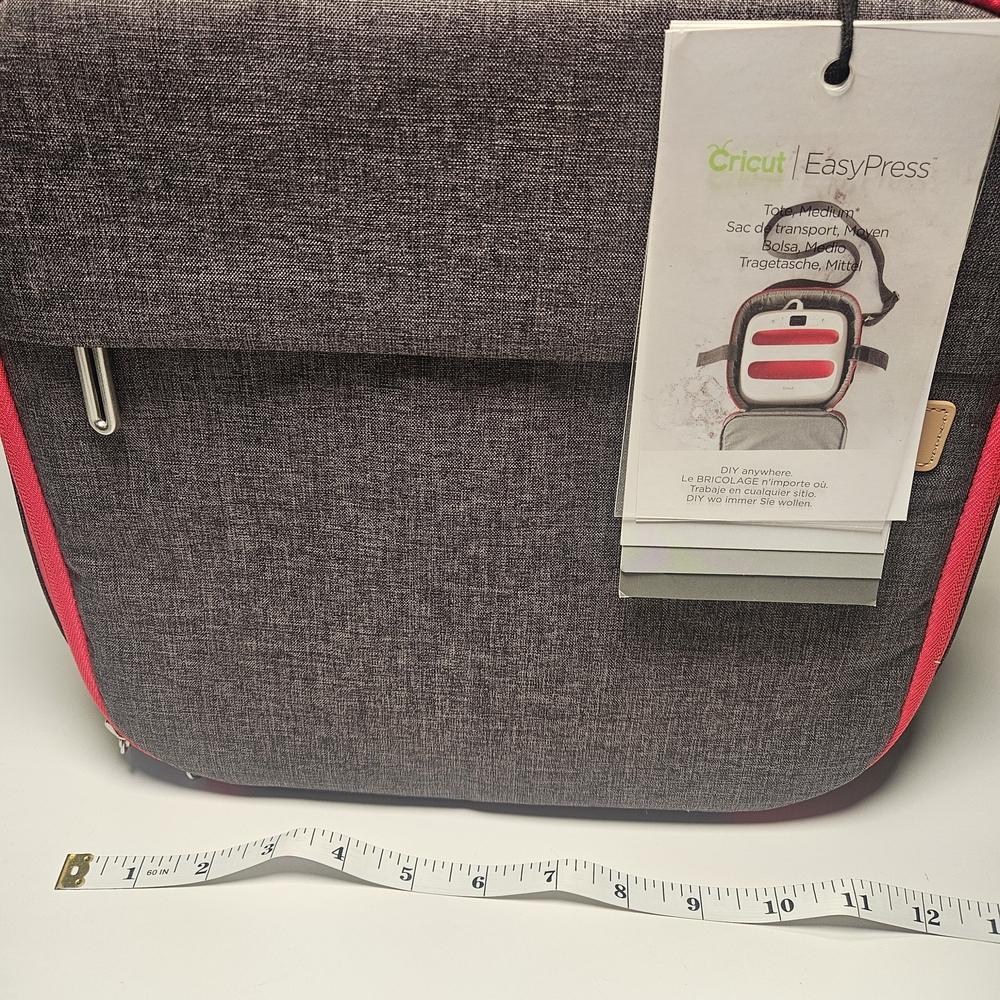 Cricut EasyPress Gray and Pink Carrying Case